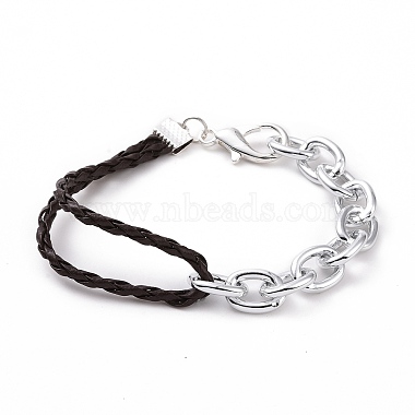 SaddleBrown Imitation Leather Bracelets
