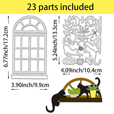 Carbon Steel Cutting Dies Stencils(DIY-WH0309-1608)-2