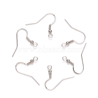 304 Stainless Steel French Earring Hooks(STAS-S111-007)-2