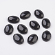 Natural Obsidian Flat Back Cabochons(X-G-G741-18x25mm-20)-1