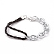 Fashion Braided Bracelets(X-BJEW-JB00848-09)-1