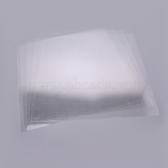 PVC Transparent High Temperature Resistance Protective Film, Single Side, Square, Clear, 30.5x30.5x0.015cm(X-AJEW-WH0017-13B-01)
