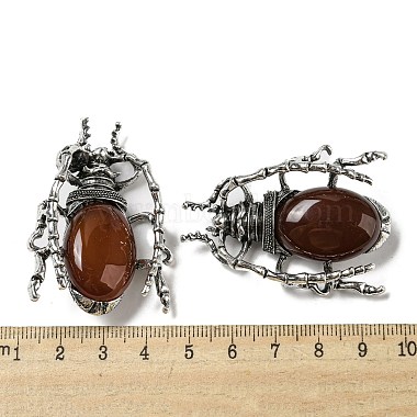 Dual-use Items Alloy Brooch(JEWB-C026-05A-AS)-3