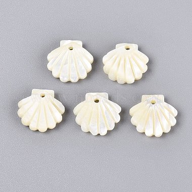 Natural Trochus Shell Carved Pendants(SHEL-Q028-09)-1