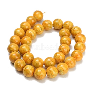 Baking Paint Glass Beads Strands(GL-CBA8F4B-02A)-3