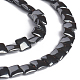 Non-magnetic Synthetic Hematite Beads Strands(G-I273-02)-3