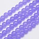 Natural & Dyed Malaysia Jade Bead Strands(G-A146-8mm-A19)-1