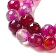 Chapelets de perles d'agate naturelle(G-H1593-8mm-1)-5