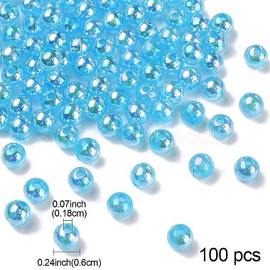 Transparent Acrylic Beads(MACR-YW0002-90B-03)-2
