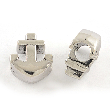 13mm Anchor & Helm Alloy Beads