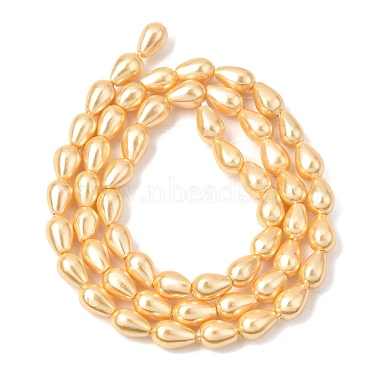 hebras de perlas de concha electrochapadas(BSHE-C010-01B)-2
