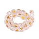 la main d'or et d'argent des perles de verre feuille(FOIL-Q003-01A)-2