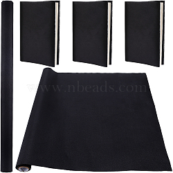 1.1M Silk Cloth Book Covers, Notebook Wraps, Black, 420x0.2mm(DIY-WH0491-91A)