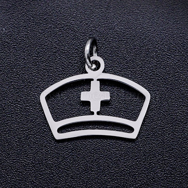 Stainless Steel Color Hat Stainless Steel Pendants