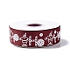 25 Yards bedrucktes Ripsband aus Polyester mit Weihnachtsmotiv(OCOR-C004-02E)-2
