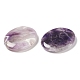 Natural Amethyst Worry Stone for Anxiety Therapy(G-B036-01B)-3