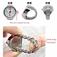 201 Stainless Steel Stretch Watchband Finger Ring Watches(WACH-G018-01P-02)-2