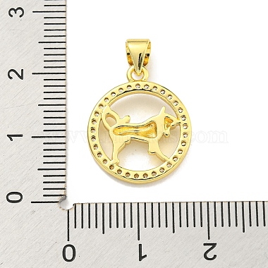 micro cuivres ouvrent pendentifs de zircons(KK-K354-03G-09)-3