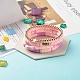 Synthetic Hematite & Polymer Clay Heishi Beads Stretch Bracelets Set(BJEW-JB07380)-2