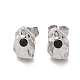 304 boucles d'oreilles en inox(EJEW-F361-08P)-2