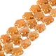 Natural Topaz Jade Beads Strands(G-NH0028-01A)-1