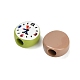 10Pcs Printed Opaque Acrylic Beads(AC-CBA36B6-05)-2