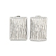 Non-Tarnish Rectangle 304 Stainless Steel Ear Studs(EJEW-L290-012P)-1