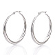 Tarnish Resistant 201 Stainless Steel Big Hoop Earrings for Women(EJEW-N052-04D-01)-3