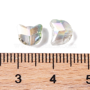 100&nbsp;pi&egrave;ces de perles de verre galvanis&eacute;es(EGLA-P060-01A-HR01)-3