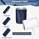 2 Rolls 2 Styles Polyester Satin Ribbons(OCOR-BC0006-12)-2