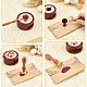 Brass Wax Seal Stamps with Rosewood Handle(AJEW-WH0412-0093)-3