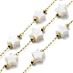 Natural Shell Star Beaded Link Chains(CHS-C008-02G)-1