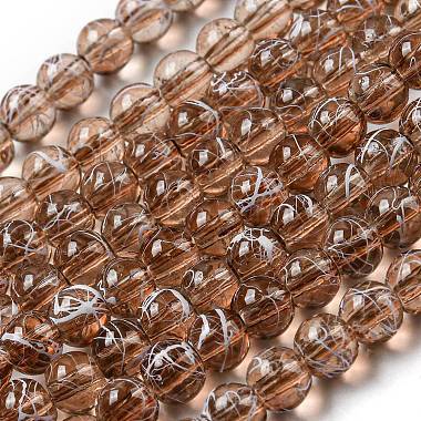 Chapelets de perles en verre transparent drawbench(GLAD-Q012-4mm-10)-3
