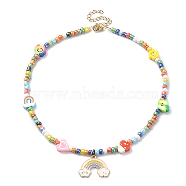 Colorful Alloy Necklaces