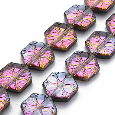 Electroplate Glass Beads Strands(EGLA-S188-11)-2