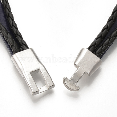 Imitation Leather Bracelet Making(MAK-R024-06)-5
