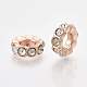 Rose Gold Plated Alloy European Beads(MPDL-S067-25)-2