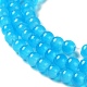 Baking Painted Imitation Jade Glass Round Bead Strands(DGLA-Q021-4mm-13)-2