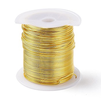 (Defective Closeout Sale), Copper Wire, for Jewelry Making, Golden, 18 Gauge, 1mm, 30m/roll