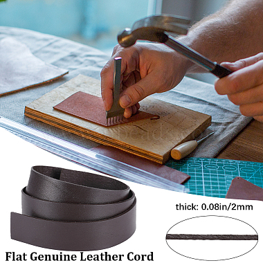 3Pcs Flat Leather Jewelry Cord(WL-GF0001-16A-01)-4