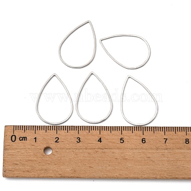 Brass Linking Rings(X-KK-T037-06P-NF)-4