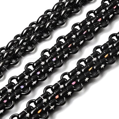 304 Stainless Steel Woven Link Chains(CHS-S012-02B)-1