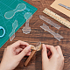 DIY Leather Keychain Acrylic Templates(FIND-WH0420-105B)-3