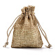 Bolsas con cordón de imitación de poliéster bolsas de embalaje(ABAG-R005-9x7-15)-4