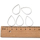 Brass Linking Rings(X-KK-T037-06P-NF)-4
