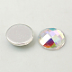 Imitación Taiwan acrílico Diamante de imitación espalda plana cabochons(GACR-D002-12mm-17)-1