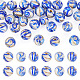 30Pcs Handmade Gold Sand Lampwork Beads(LAMP-TA0002-37B)-1