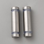 201 Stainless Steel Screw, with Iron Finding, for Advertising Nail Fixed Mirror Nail Decorative, Stainless Steel Color, 44.5x12mm(FIND-WH0191-50)