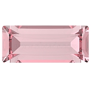 Preciosa&reg MAXIMA Crystal Fancy Stones, Czech Crystal, 435 26 212 Baguette, Dura Foiling, 70020 Light Rose, 7x3mm(Y-PRC-FB7-70020)