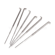 Iron Felting Needles, Platinum, 9.1cm(NEED-D009-C)